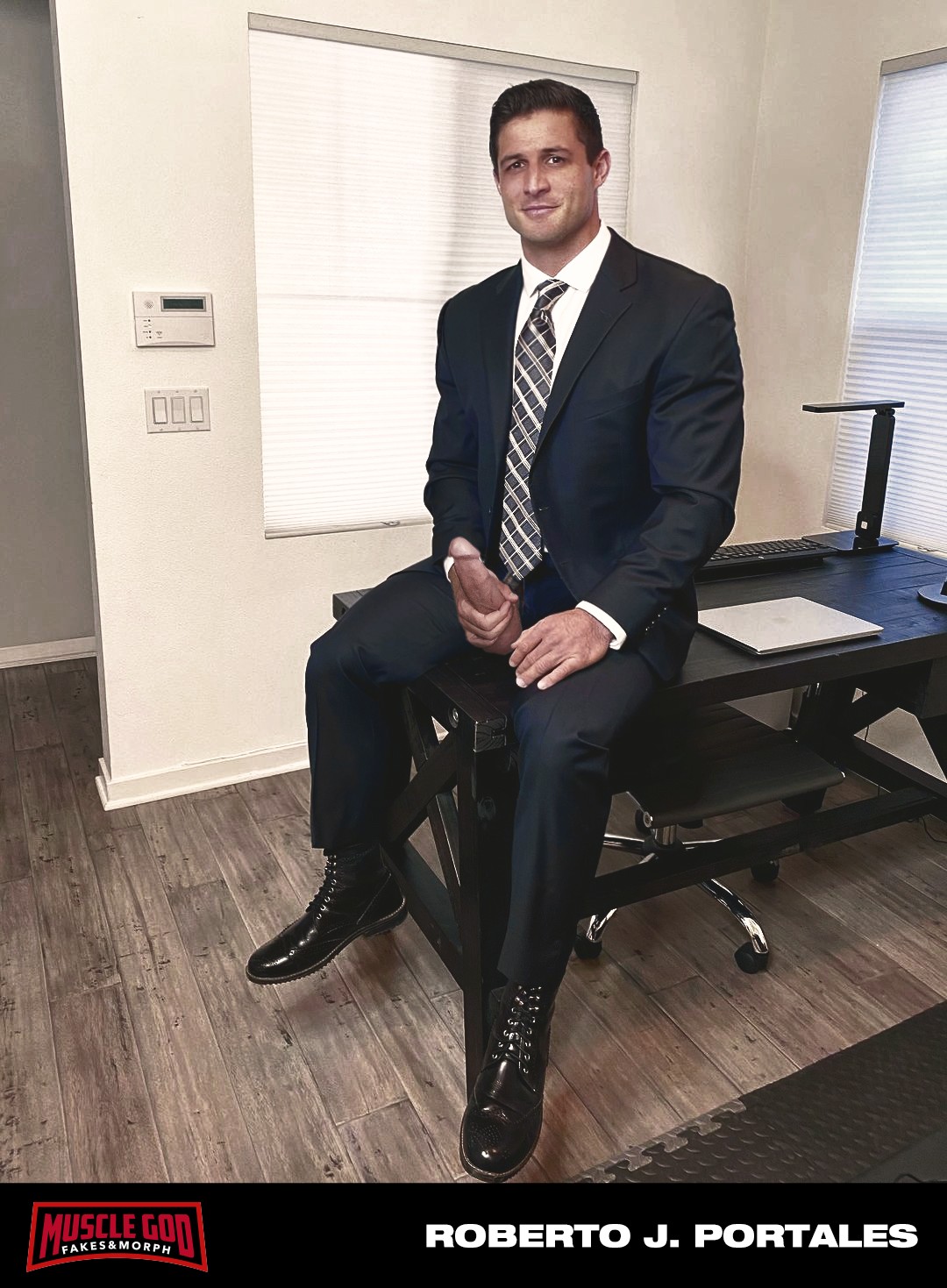 Roberto J. Portales-Office Leak - M·G Fitness Fakes&Morph - AdonisMale